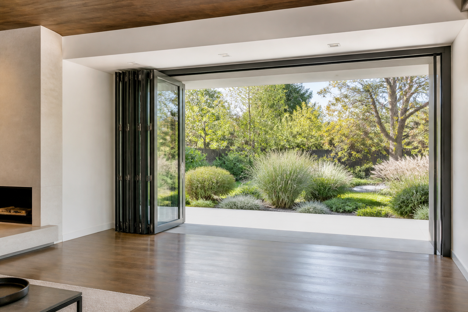 VLX 100 Bifold / Folding Door in Riviera Beach, FL | TruePane Windows & Doors - detail 4