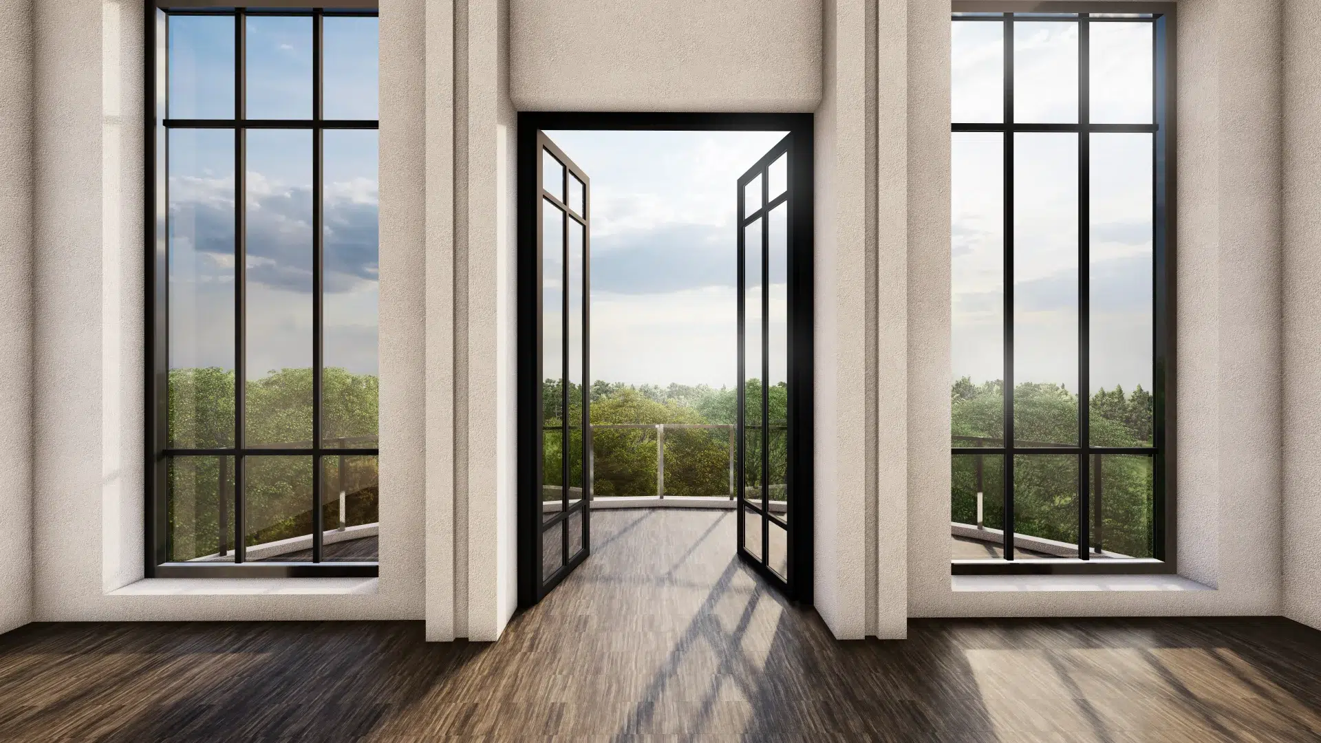 VLX 100 Double Swing / French Door in Riviera Beach, FL | TruePane Windows & Doors - detail 1
