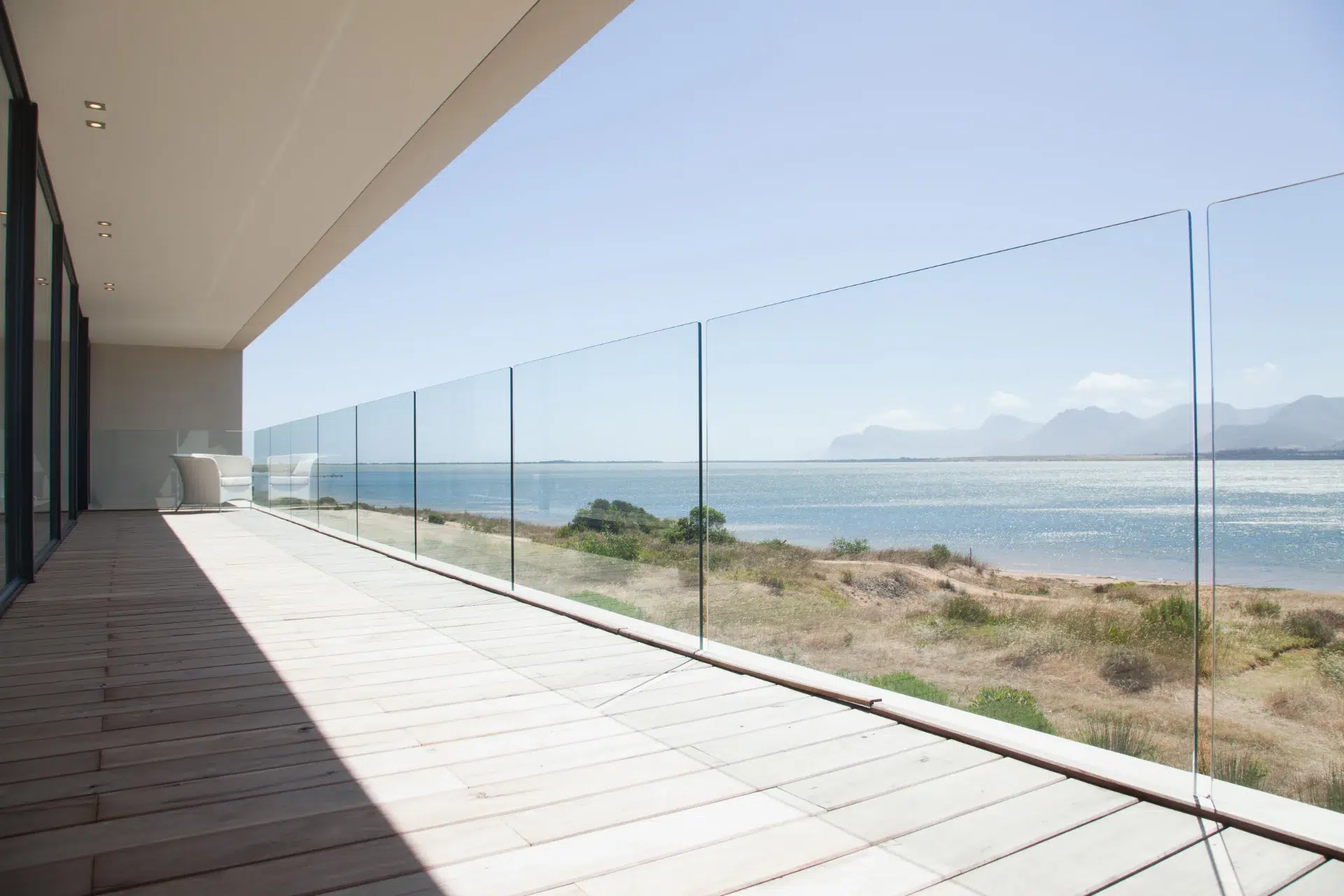 VLX 120 Glass Railing System in Riviera Beach, FL | TruePane Windows & Doors - detail 1