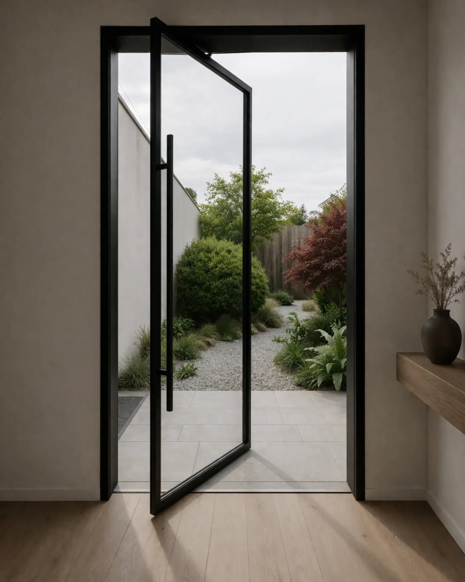 VLX 100 Pivot Door in Riviera Beach, FL | TruePane Windows & Doors - detail 1