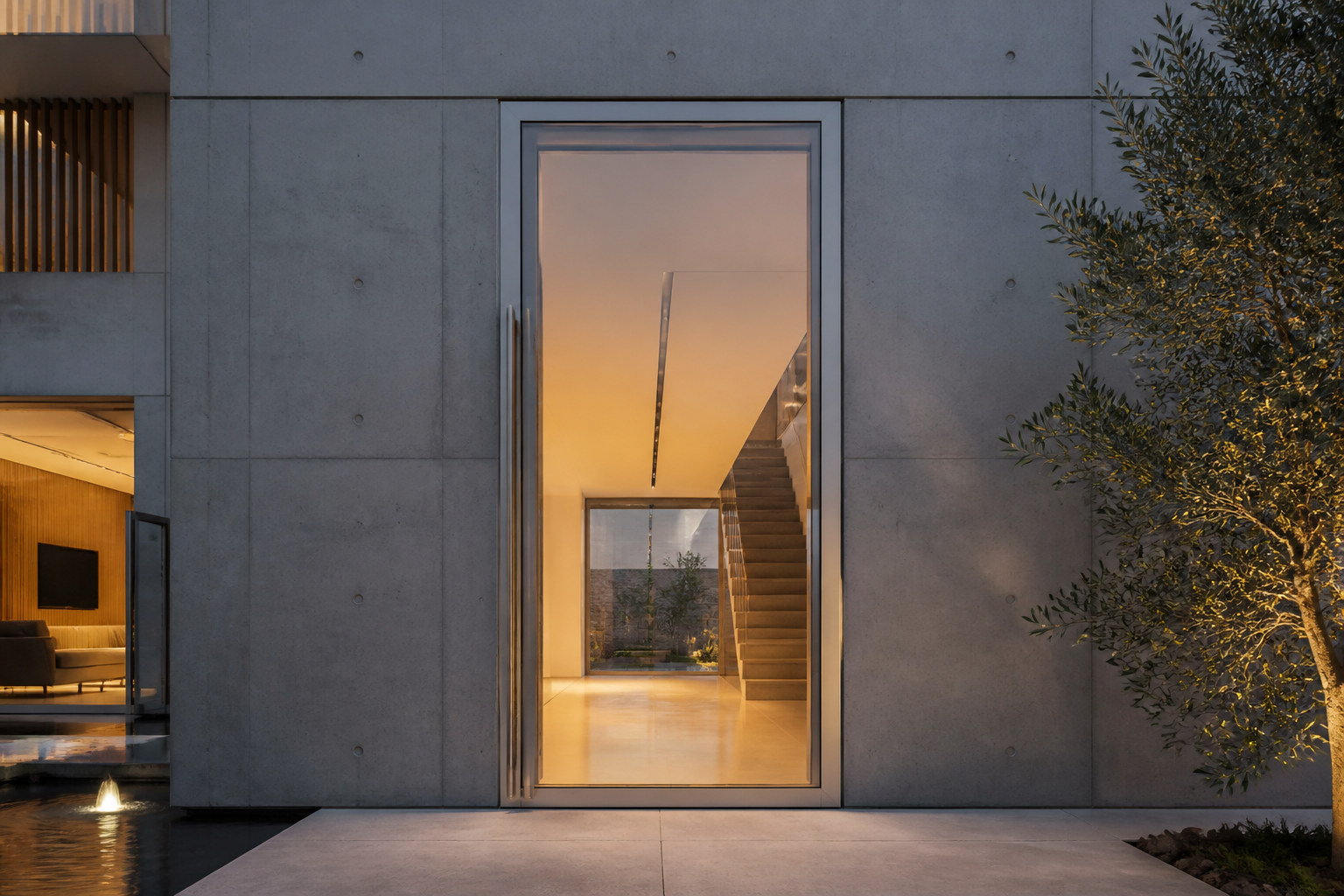 VLX 100 Pivot Door in Riviera Beach, FL | TruePane Windows & Doors - detail 2